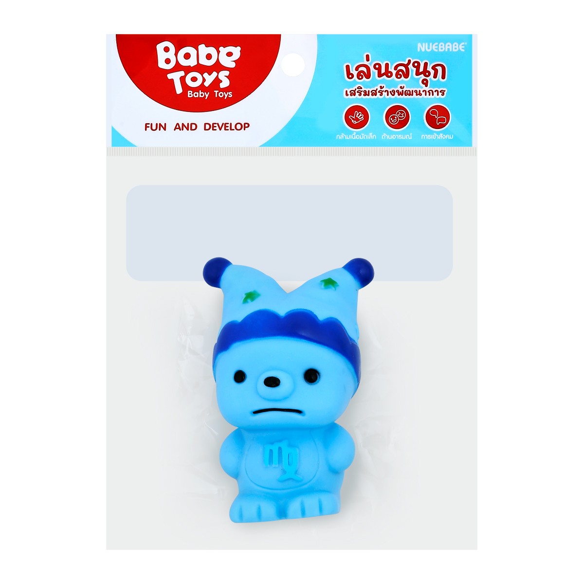 NUEBABE Rubber Toy No.R3 (Assorted patterns, No selection)
