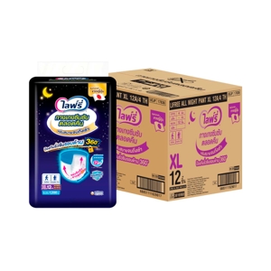 LIFREE Adult Diaper Pants Size XL 12 pcs x 4 Pack_1