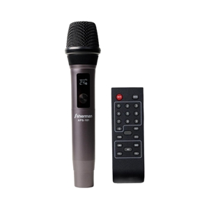 เชอร์แมน ลําโพงกระเป๋าหิ้ว + ไมค์ลอย 2.4G รุ่น APS-101 สีดำ_4