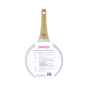 BESICO Marble Coated Aluminum Pan Model.W134CAK-0120 Pan Size 20 inch Cream Color_1