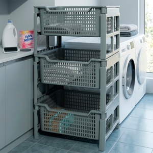 BIG C HAPPY PRICE 3-Tier Plastic Shelve Grey_6