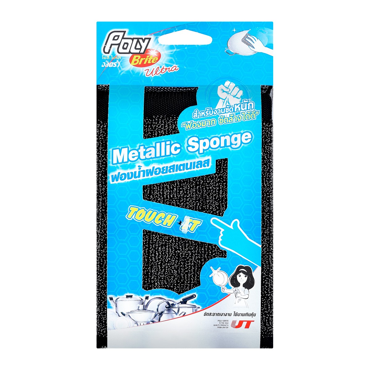 POLY BRITE Metallic Sponge