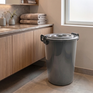 BIG C HAPPY PRICE Big Pail 66 L. Model 6123 Color Grey_6