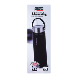 SEAGULL Handy Vacuum Flask Model. 150001352 Size 0.75L. Black Color