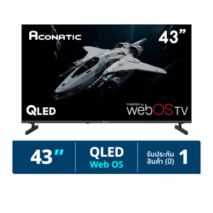 อะโคนาติก ทีวี Web OS 43" รุ่น 43QSB340AN สีดำ