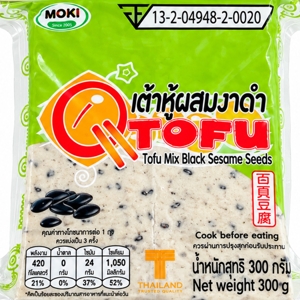 โมคิ เต้าหู้ผสมงาดำ 300 ก._2