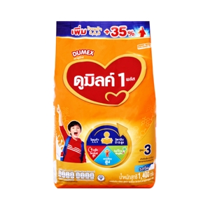 ดูเม็กซ์ ดูมิลค์ 1 พลัส ผลิตภัณฑ์นมผง สูตร 3 รสจืด 1400 ก._3