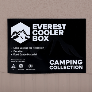 EVEREST COOLER BOX Camping Collection Model. AG2532 Size 32 L. Beige Colour_5