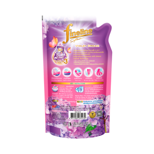FINELINE Concentrated Fabric Softener Delight Violet Dream 450 ml._3