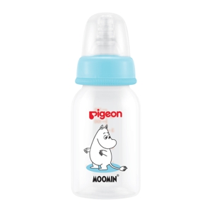 PIGEON PP Nursing Bottle with Moomin Pattern 4 oz. Pack 4_4