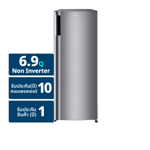 LG Single Door Refrigerator Model GN-Y331SLS Capacity 6.9 cu.ft. Color Silver Platinum