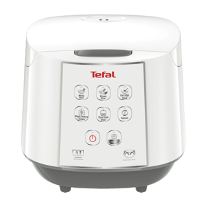 TEFAL Digital Rice Cooker 1.8 L. Model RK732166 White Color_1