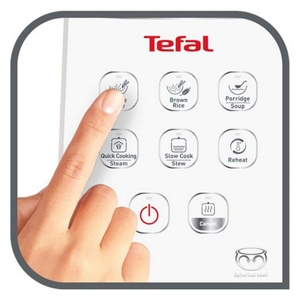 TEFAL Digital Rice Cooker 1.8 L. Model RK732166 White Color_4