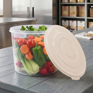 KEYWAY Food Storage Box 15 L. KRC-150 Beige_6