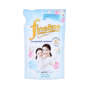 FINELINE Mild & Care Cotton Snow Concentrate Fabric Softener 450 ml._2