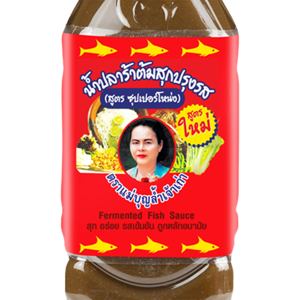 แม่บุญล้ำ น้ำปลาร้าต้มสุกปรุงรส สูตรซุปเปอร์โหน่ง 380 มล._1