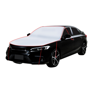 NEXT PRODUCTS Car Front Sunshade To The Hood with a Rope To Tie Size 153 x 182 cm._2