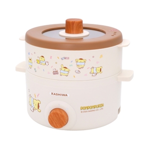 [คาชิว่า x ปอมปอมปุริน] หม้อไฟฟ้าอเนกประสงค์ 700W ขนาด 1.5 ล. รุ่น KW-141_2