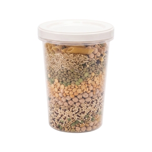 KEYWAY Food Kepper Round Container High 1200 ml. K-950 Beige_5
