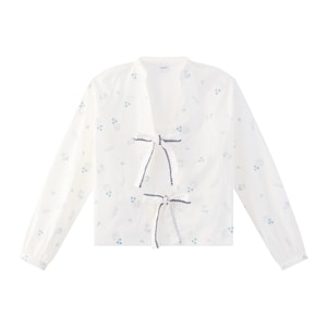 เบสิโค เสื้อเบลาส์ สำหรับผู้หญิง รุ่น FPPM26Q1LC004 สีขาว