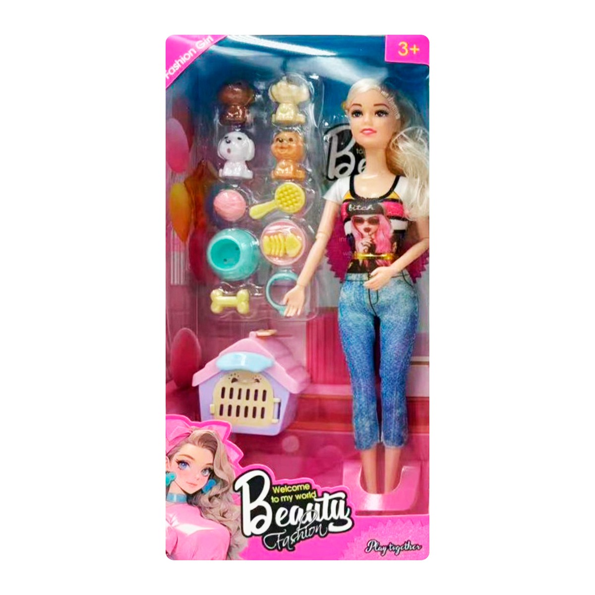 MAX TOYS Lovely Doll Model. LYX-653-10 Assorted Pattern