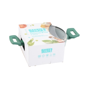 BAKER'S SECRET Casserol with Lid 20 cm. Model. BS11419_3