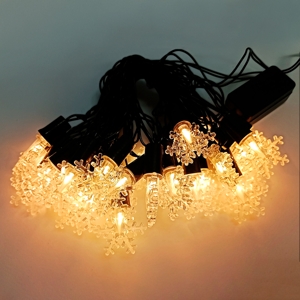 WAVE INTERTRADE Fancy Light LED 28 Warm Whitle Color Assorted Patterns_5