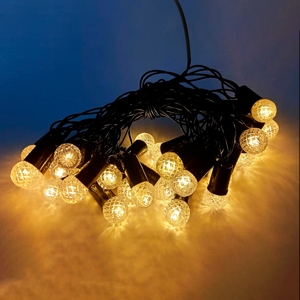 WAVE INTERTRADE Fancy Light LED 28 Warm Whitle Color Assorted Patterns_6