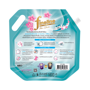 FINELINE Fabric Starch Refill Lively Green Scent 1600 ml._4