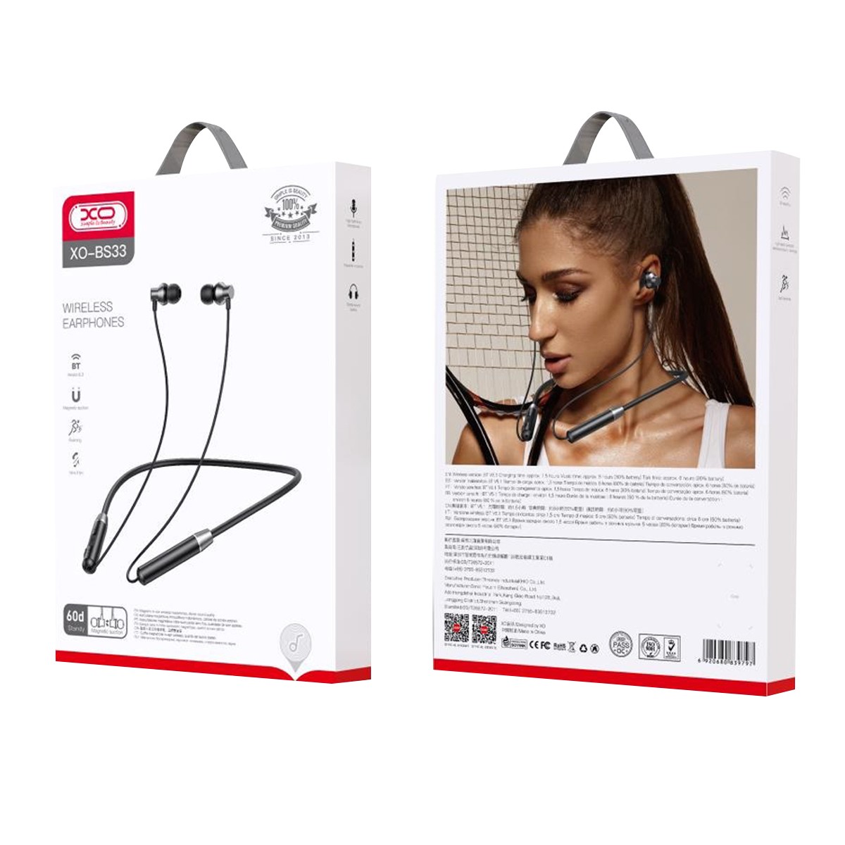 เอ็กซ์โอ หูฟังไร้สาย รุ่น XO-BS33 สีดำ