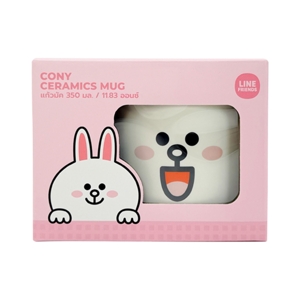 LINE FRIENDS Cony Mug 350 ml. Light Pink Color_1
