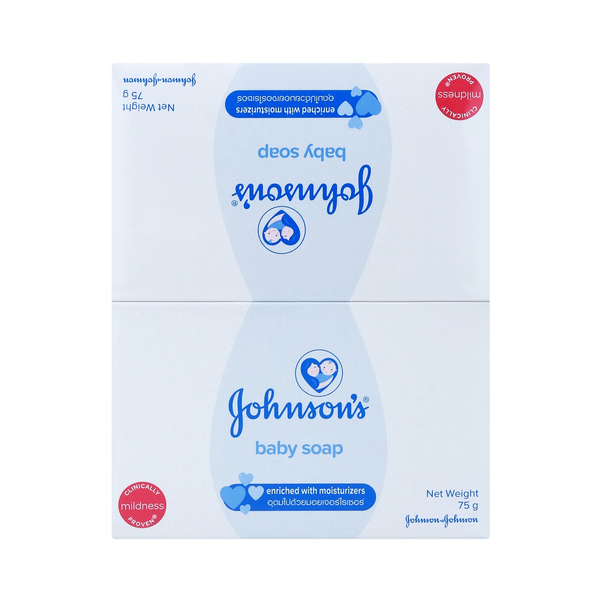 Johnson's Baby soap Gentle formula (75g/Pack 4)