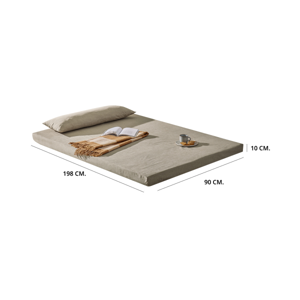 MIDAS 3 ft. Topper Basic Living Oat Milk_2