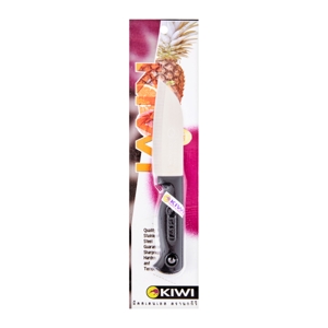 KIWI Stainless Steel Kitchen Knife with Black Handle Model 474