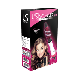 เลอซาช่า ไดร์จัดแต่งทรงผม วันเดอร์ ทรีอินวัน ฮอต 1000 วัตต์ รุ่น LS00237_5