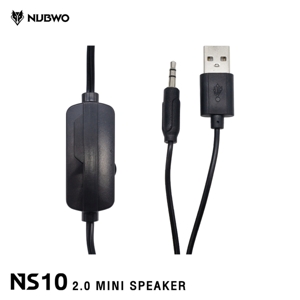นับโว ลำโพงตั้งโต๊ะ รุ่น NS10 สีดำ_1