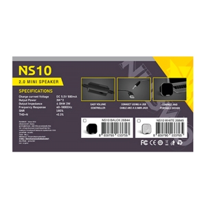 นับโว ลำโพงตั้งโต๊ะ รุ่น NS10 สีดำ_3