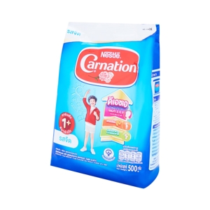 CARNATION 1+ SmartGo Plain Flavored Milk Product Powder with Fiber Stage 3 - 500 g._3