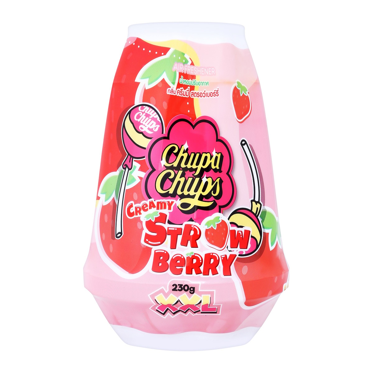 CHUPA CHUPS Creamy Strawberry Solid Air Freshener 230g.