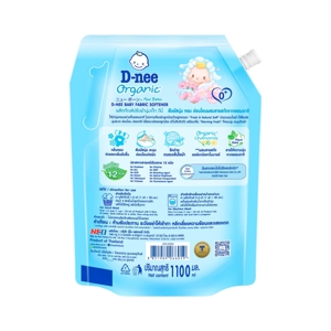 D-NEE New Born Organic Baby Fabric Softener Morning Fresh 1100 ml._2