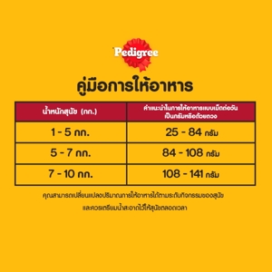 เพดดิกรี อาหารสุนัขชนิดเม็ด สำหรับสนัขโตพันธุ์เล็ก รสตับย่าง 1.3 กก._6