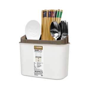 KEYWAY Cutlery Box with Lid KLC-103 Beige_5