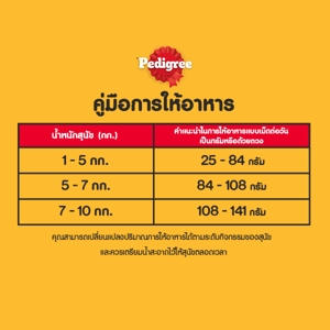 เพดดิกรี อาหารสุนัขชนิดเม็ด สำหรับสุนัขโตพันธุ์เล็ก รสเนื้อวัว แกะและผัก 8 กก._8