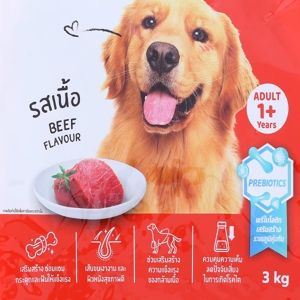 บิ๊กซี แฮปปี้ ไพรซ์ โปร อาหารสุนัขชนิดเม็ด รสเนื้อ 3 กก._1