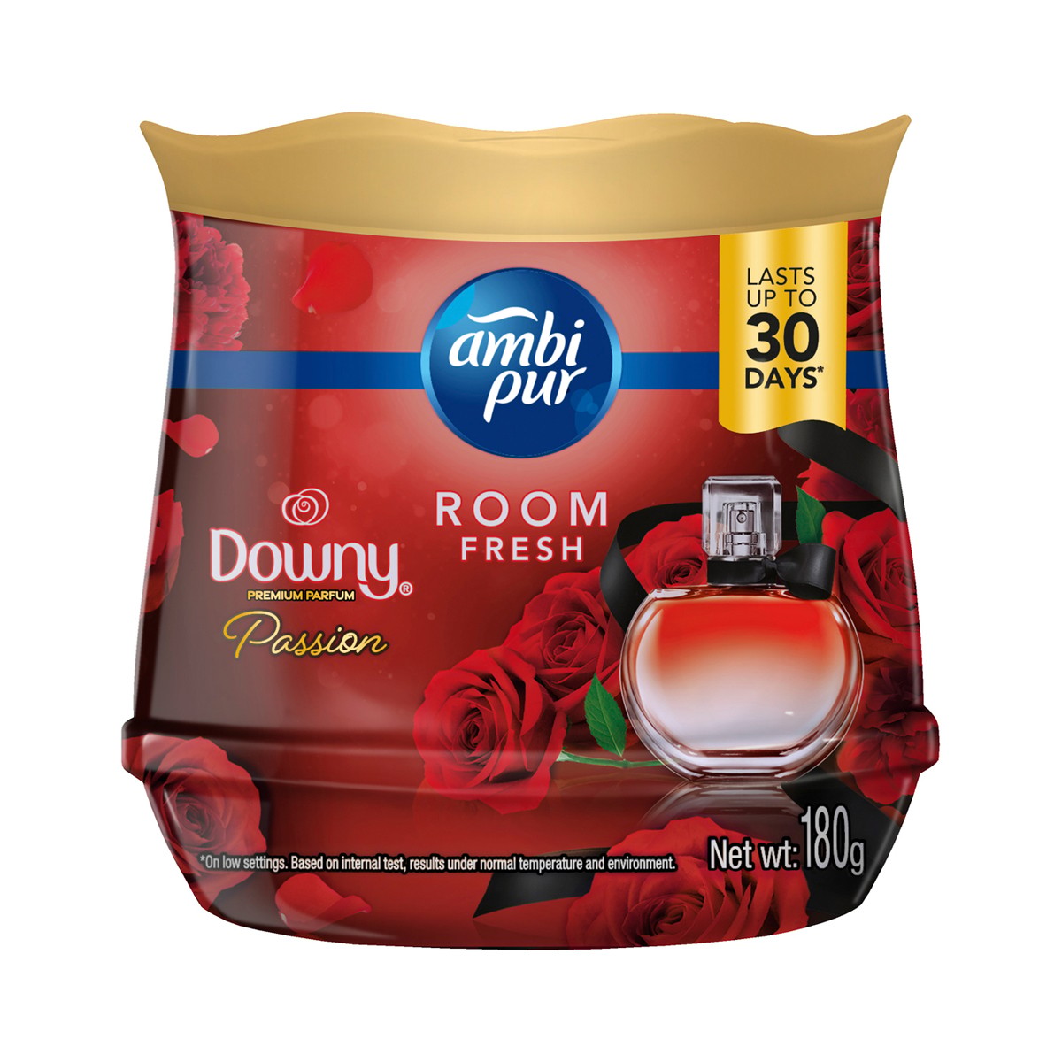 AMBI PUR Room Fresh Scented Gel Downy Passion Scent 180 ml.