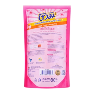 TOMI Pro 1 Floor Cleaner Pink Sakura Scent Refill 600 ml._5