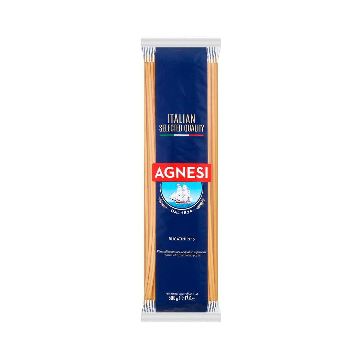 AGNESI Bucatini No.6 500 g.