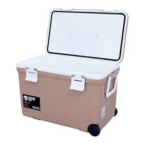 EVEREST COOLER BOX Camping Collection Model. 2526 Size 26L. Beige Colour_1