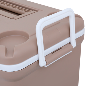EVEREST COOLER BOX Camping Collection Model. 2526 Size 26L. Beige Colour_2
