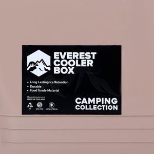 EVEREST COOLER BOX Camping Collection Model. 2526 Size 26L. Beige Colour_6
